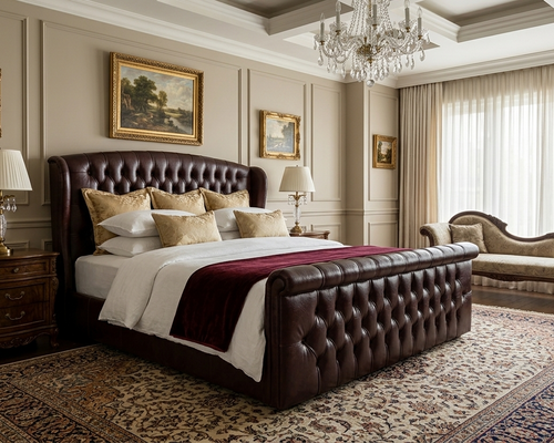 The Icona Sleigh Bed