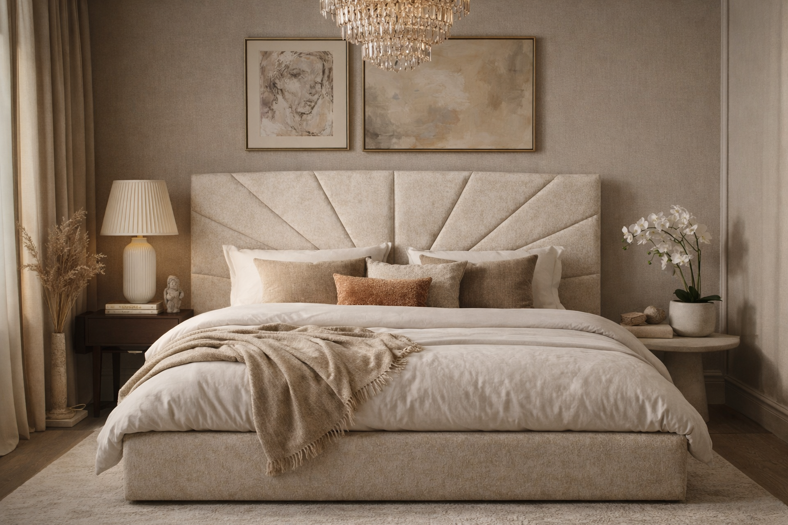 The Natura Sunburst Bed